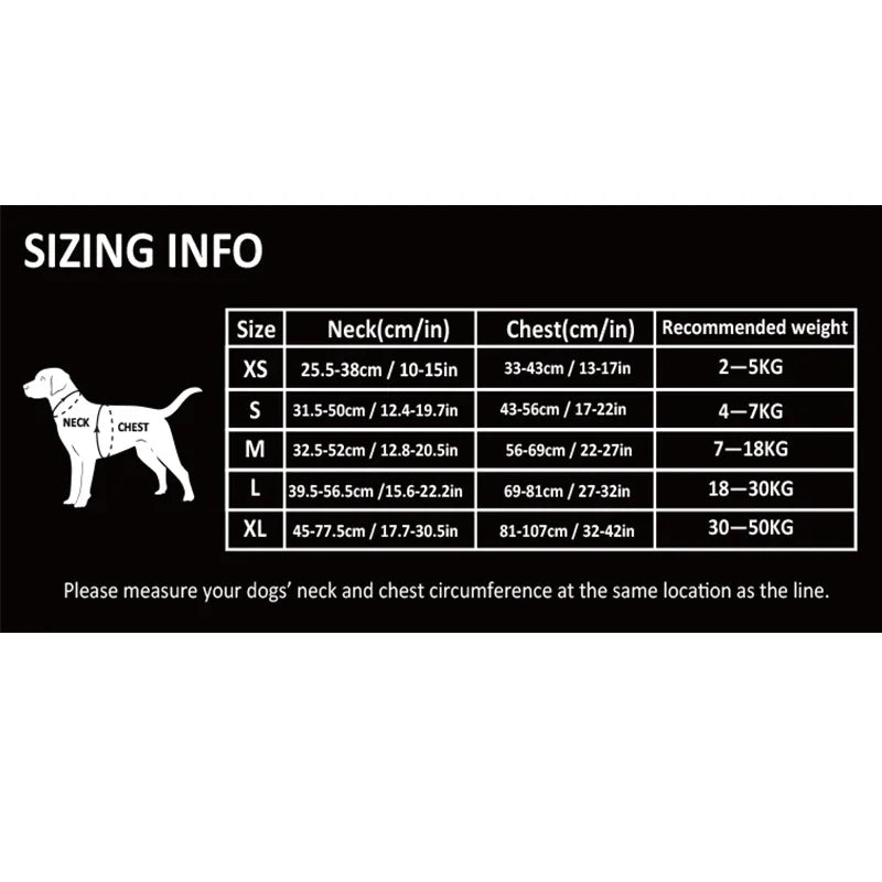 Colorful and Camouflage Reflective Dog Harness for Comfortable Walks with your Pet