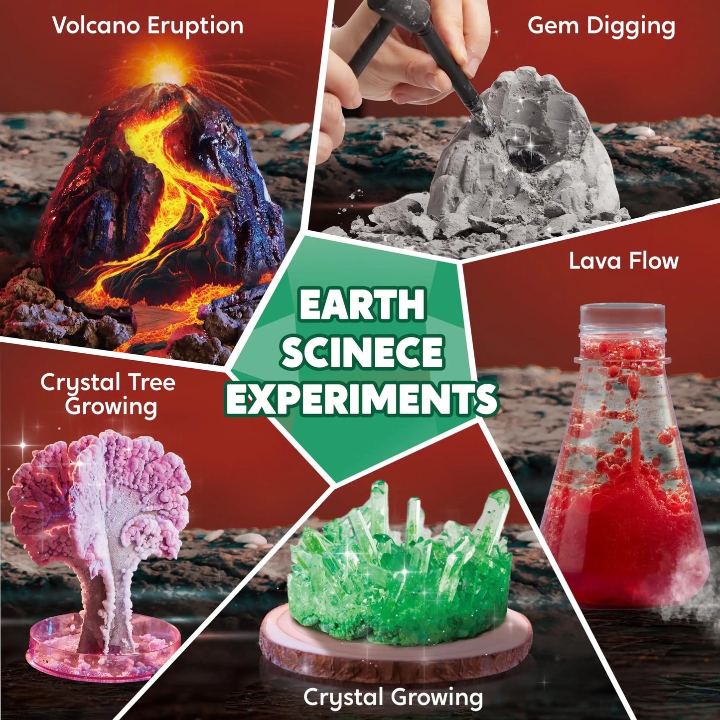 Science Kits for Kids, 85+ STEM Educational Experiments, for Boys Girls Age 6-12.