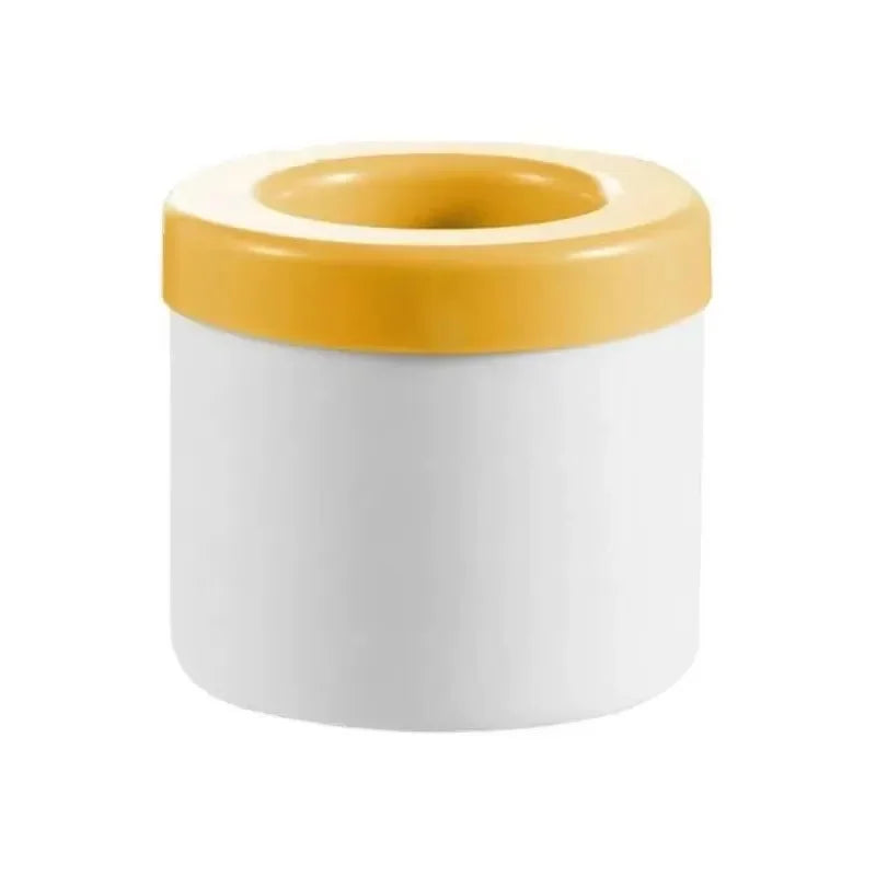 Silicone Ice Cube Mold, Space Saver Round Ice Bucket for Easy Access to Cold Drinks at Home or Work. Works well for extra Ice during Parties.
