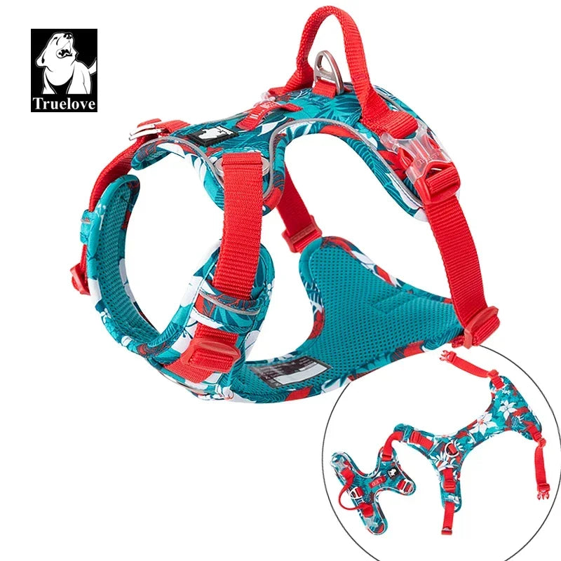 Colorful and Camouflage Reflective Dog Harness for Comfortable Walks with your Pet