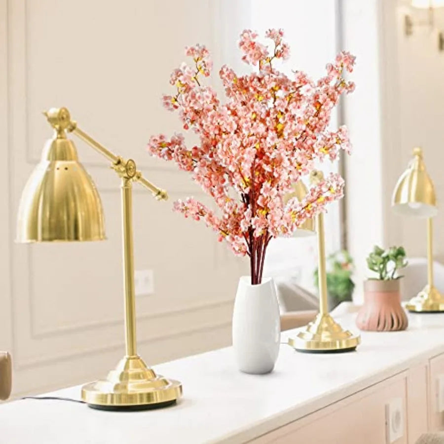 Cherry Blossom Artificial Flowers for Weddings and Home Decor