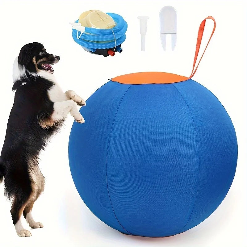 Inflatable Big Ball Dog Toy For Boredom Relief And Fetch