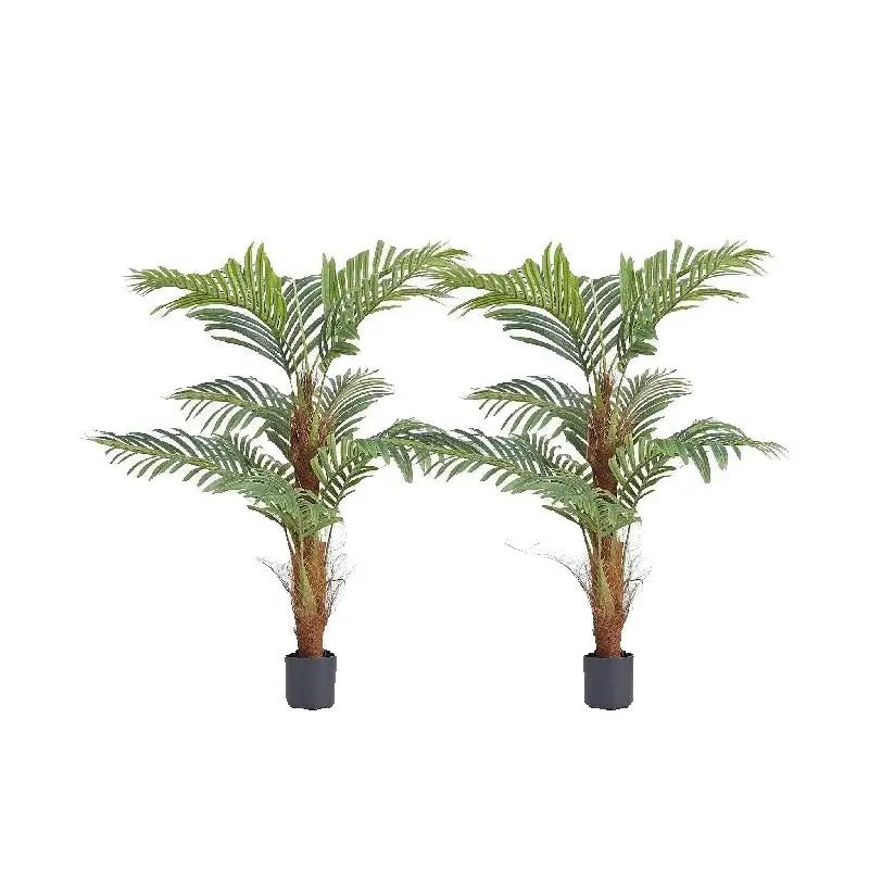 Artificial Palm Tree Faux Plant For Indoor Outdoor Decor