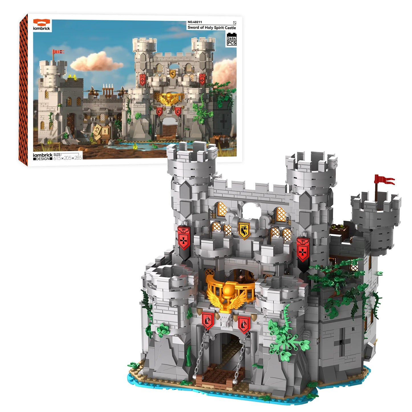 Sword Of Holy Spirit Castle Building Blocks Set For Adults