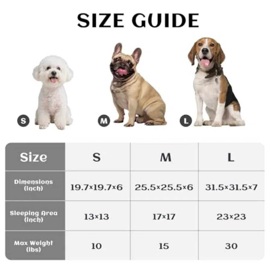 Calming Donut Dog Bed with Hooded Blanket Plush Fluffy Cave Bed for Small and Medium Dogs, Machine Washable Anti-Anxiety Pet Be