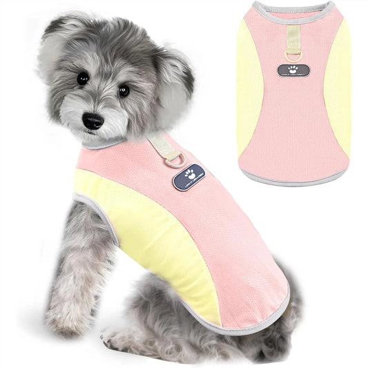 Dog Cooling Vest With D Ring SPF 30 Sun Protection