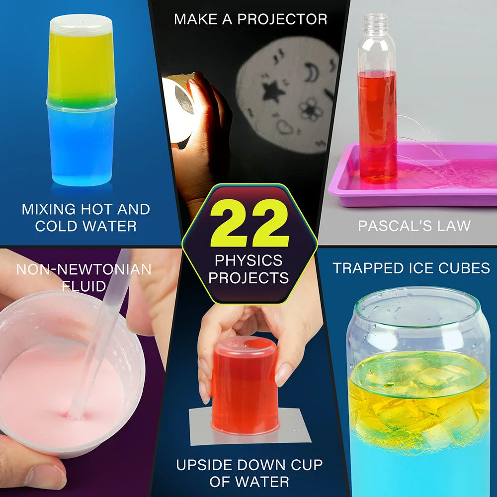 Science Kits for Kids 8+, 105 Experiments Educational Toy, Science Kits STEM Toys for Boys Girls. Makes a great Birthday or Holiday Gift