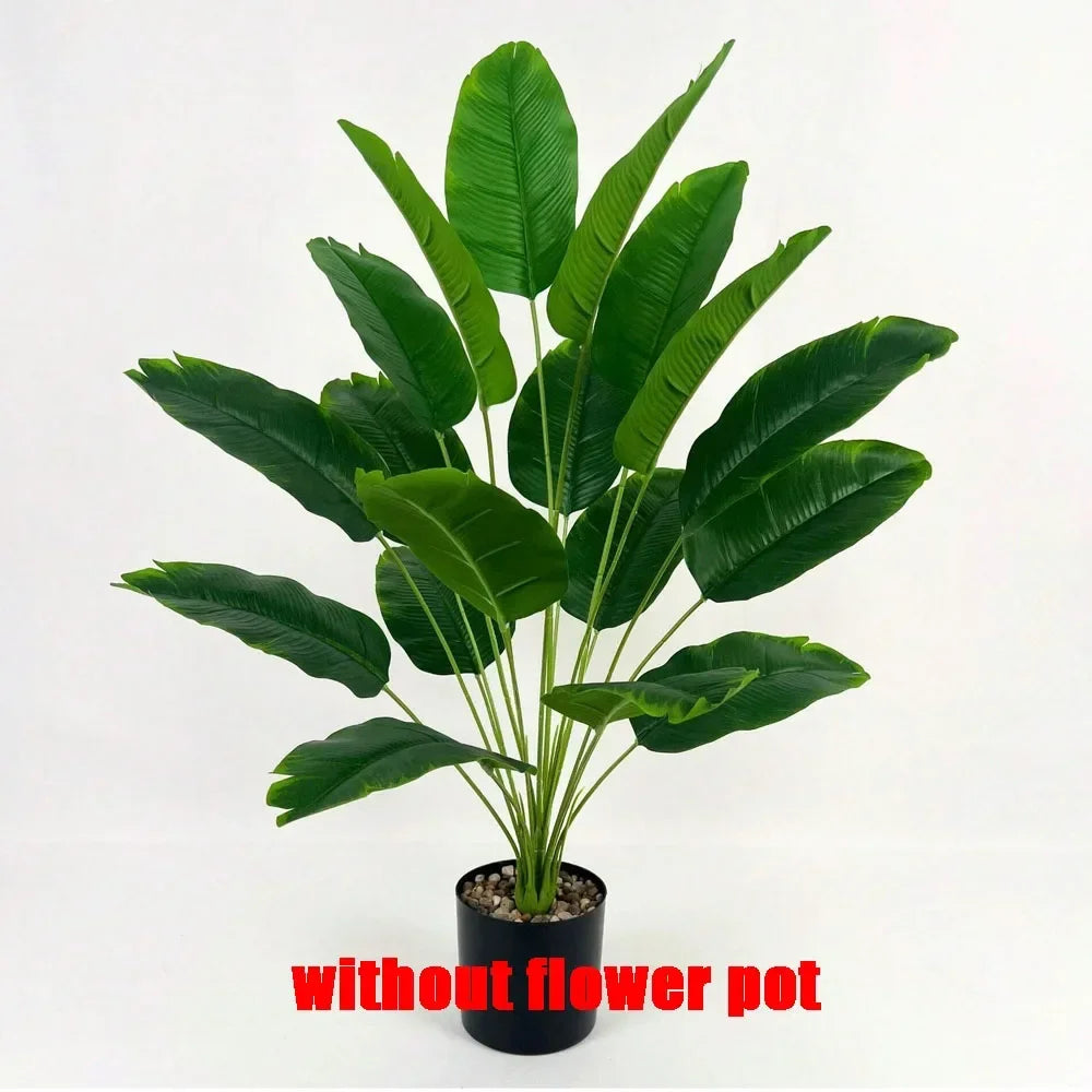 1pc 18 Leaves Artificial Tropical Banana Plant,  for adding a bit of Nature to Home and Patios.