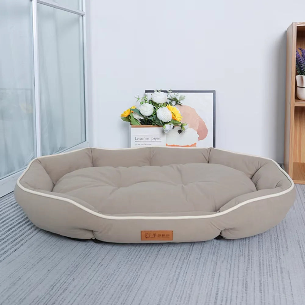 Corduroy Pet Sofa Bed For Dogs And Cats Winter Warm