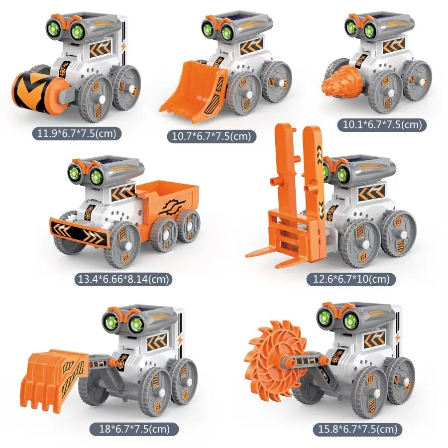 7 In 1 Solar Robot Kit For Kids StemEducation Toyset