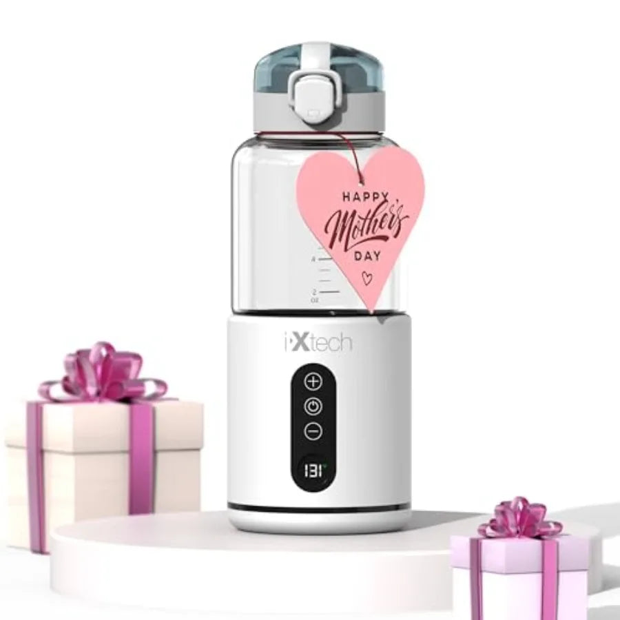 Portable Water Warmer for Travel, Instant Breastmilk, Baby Formula, Water, Portable Bottle Warmer, 10., Ounces with Adjustable