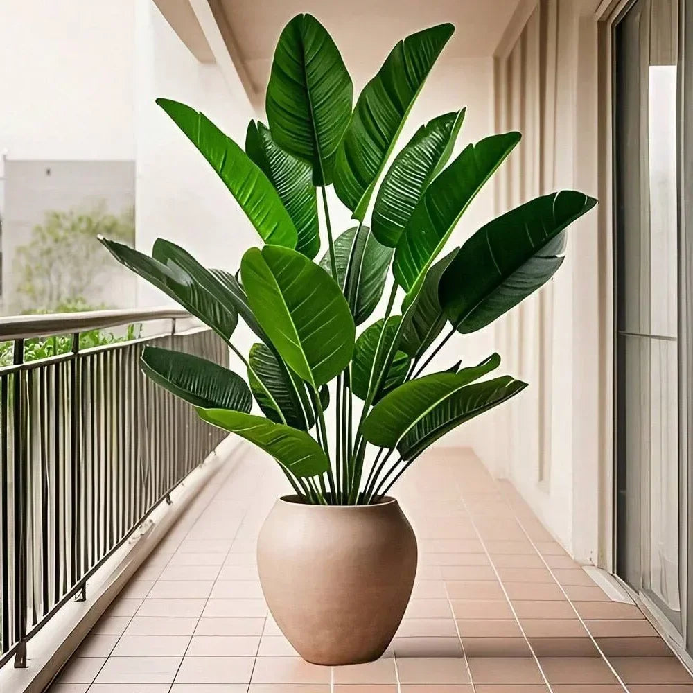 1pc 18 Leaves Artificial Tropical Banana Plant,  for adding a bit of Nature to Home and Patios.