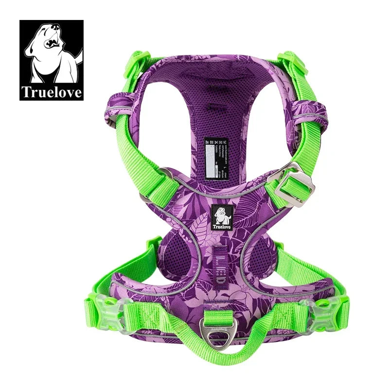 Colorful and Camouflage Reflective Dog Harness for Comfortable Walks with your Pet