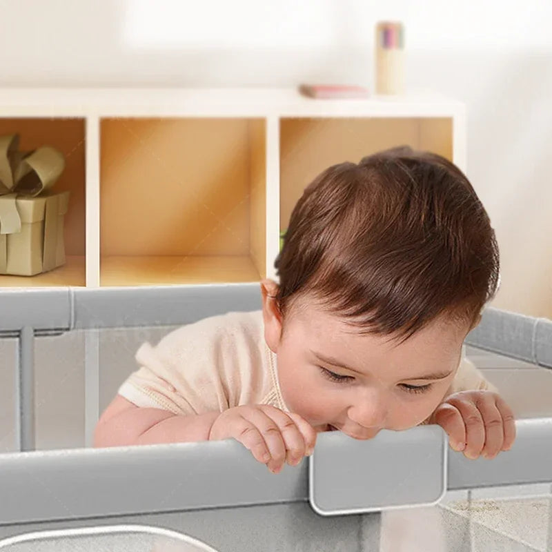 IMBABY Baby Playpen Safe Activity Playground Supports Motor Development