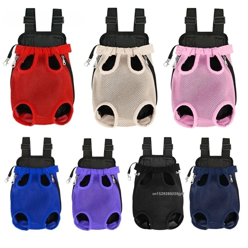 Small Pet Carrier Front Mesh Harness For Cats And Dogs