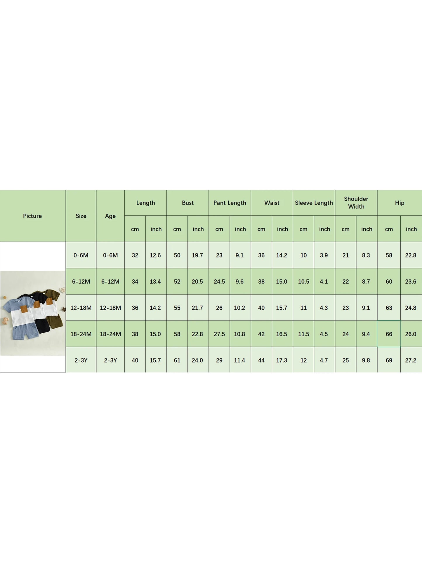 Infant Boy Casual Summer Two-Piece Outfit Set Lightweight Cotton