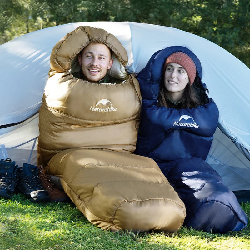 Ultra Warm Mummy Sleeping Bag For Adults that Camp Out, made with washable Polyester