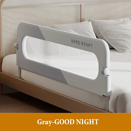 Bed Guardrail for Child Safety when Toddler Transitions to larger Bed