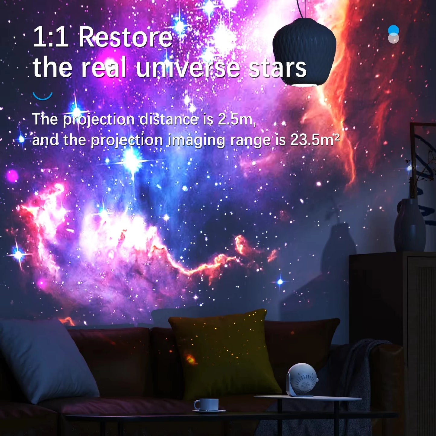 Galaxy Projector, Planetarium- Starry Sky Night Light for Kids Adults and Space Enthusiasts