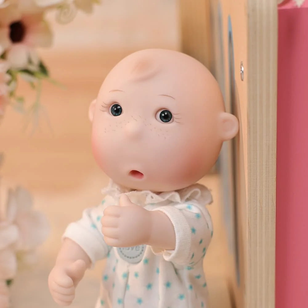 Cloveray Soft Vinyl Baby Boy Doll For Dramatic Play