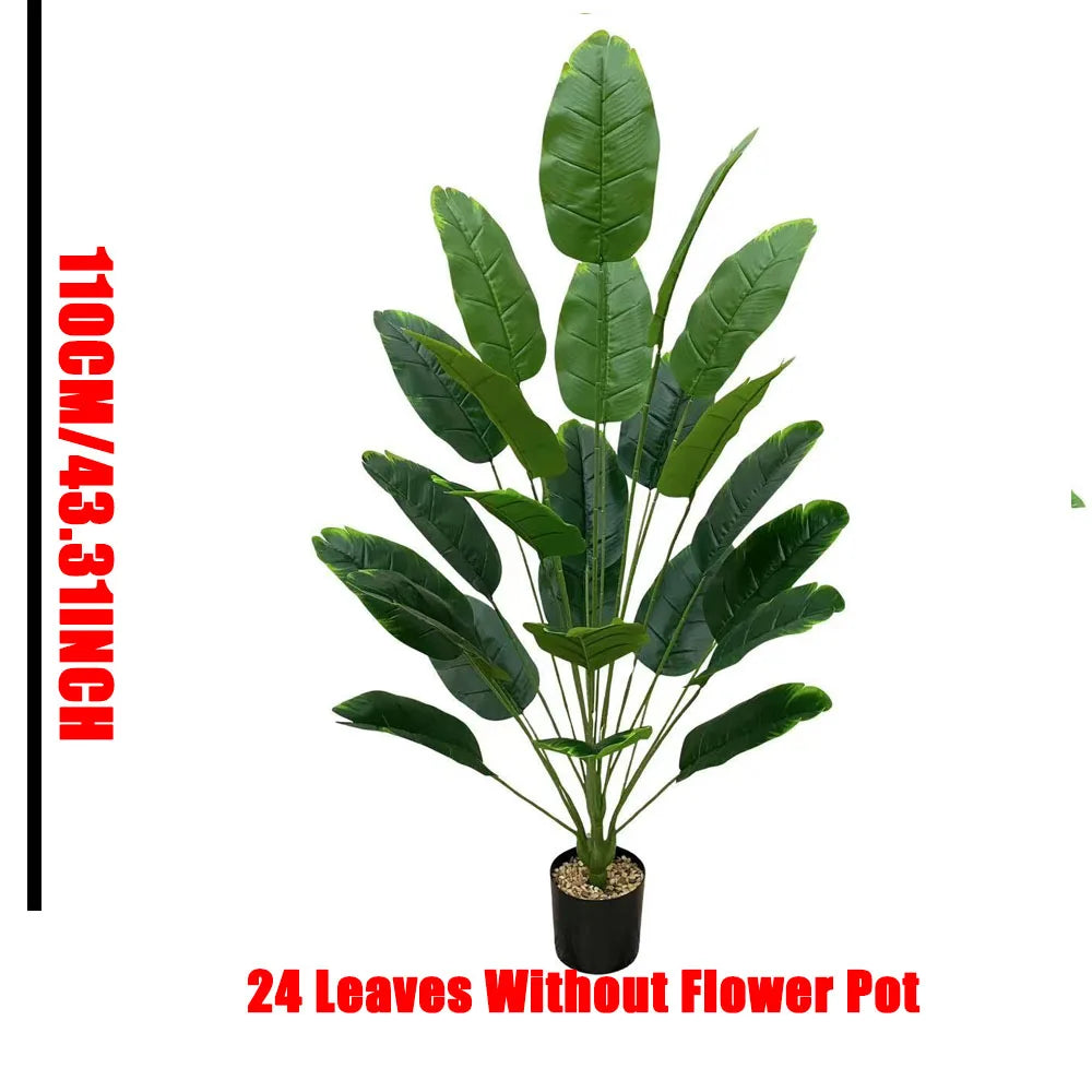 1pc 18 Leaves Artificial Tropical Banana Plant,  for adding a bit of Nature to Home and Patios.