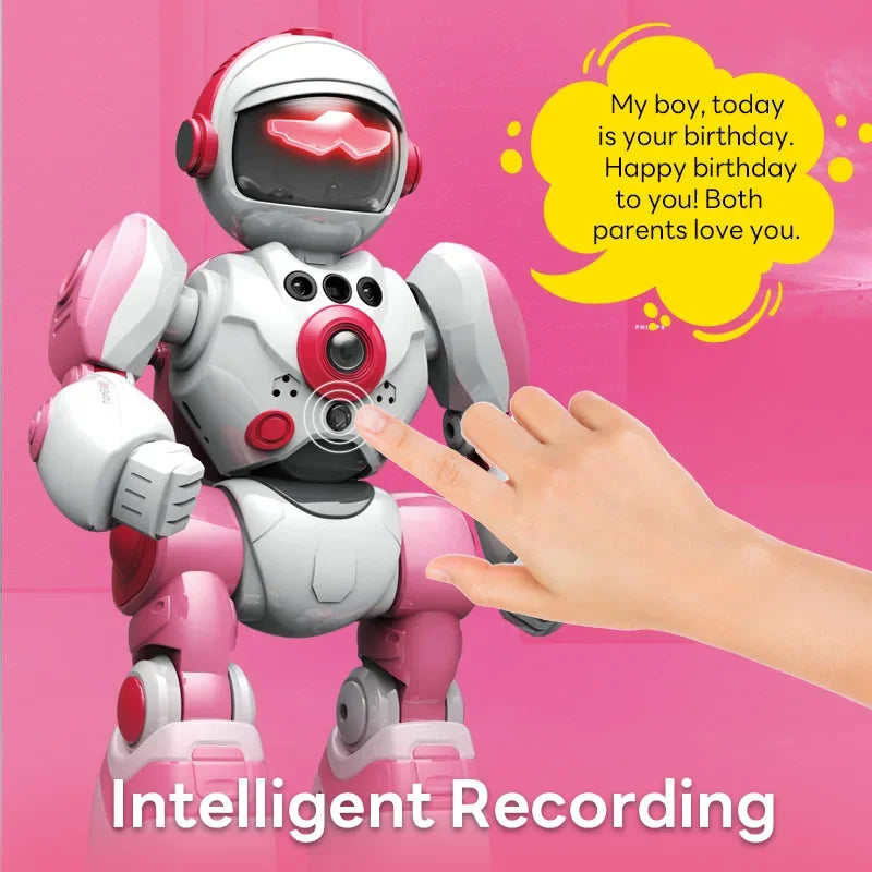 STEM Kids Robot, Interactive with Music, Dance, Record, with controls.