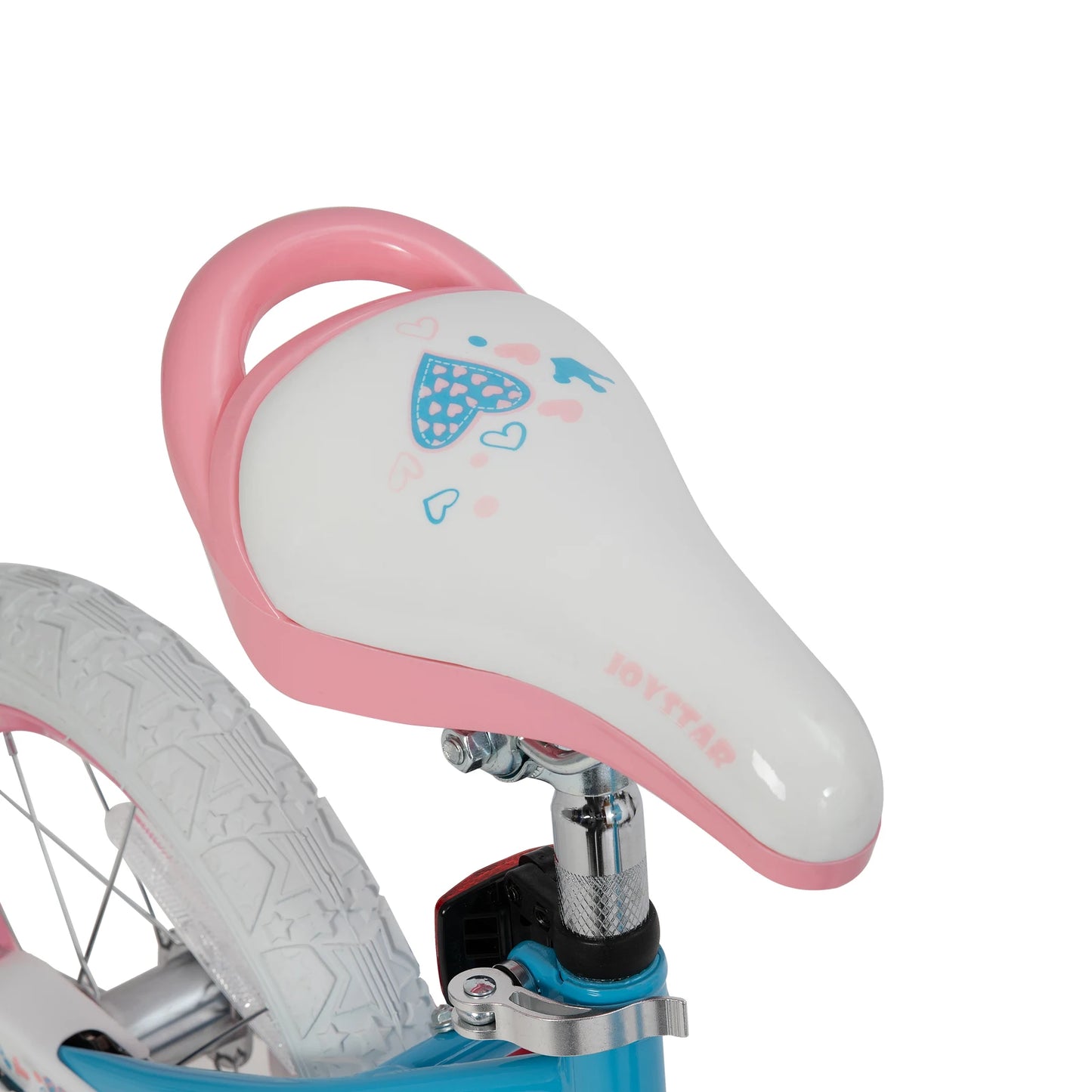 Girl's Bike With Basket And Training Wheels For Outdoor Fun, ages 4-7