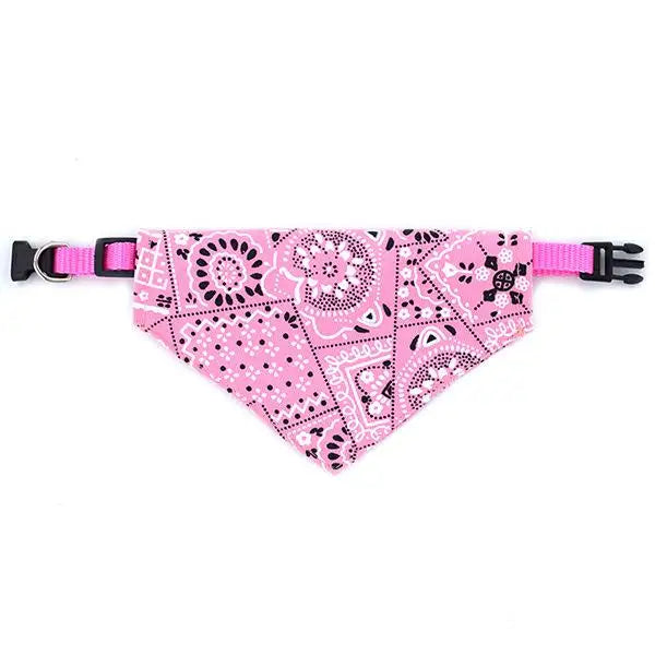 Adjustable Small Pet Bandana, Triangular Style to dress your Little 4-legged buddy