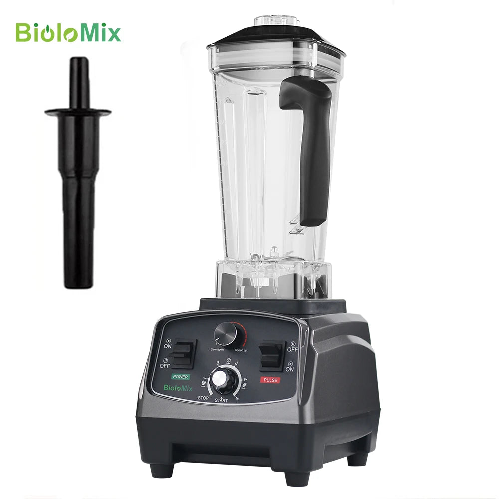 3HP 2200W Heavy Duty Blender, Mixer, Juicer, Food Processor for Soups, Smoothies, Baby Foods, BPA Free with 2L Jar